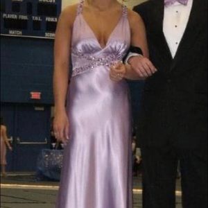 Size 7/8 lavender prom gown Glitz brand